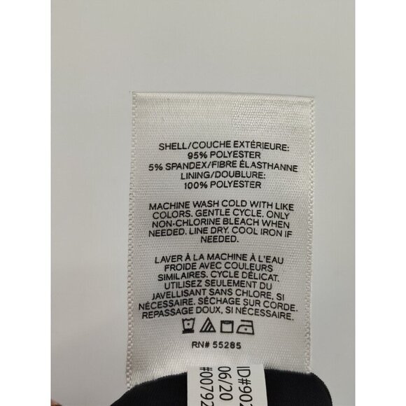 Express Women's Tuxedo Long Sleeve Blazer Black Pants & Jumpsuits Size 10 - Picture 4 of 11